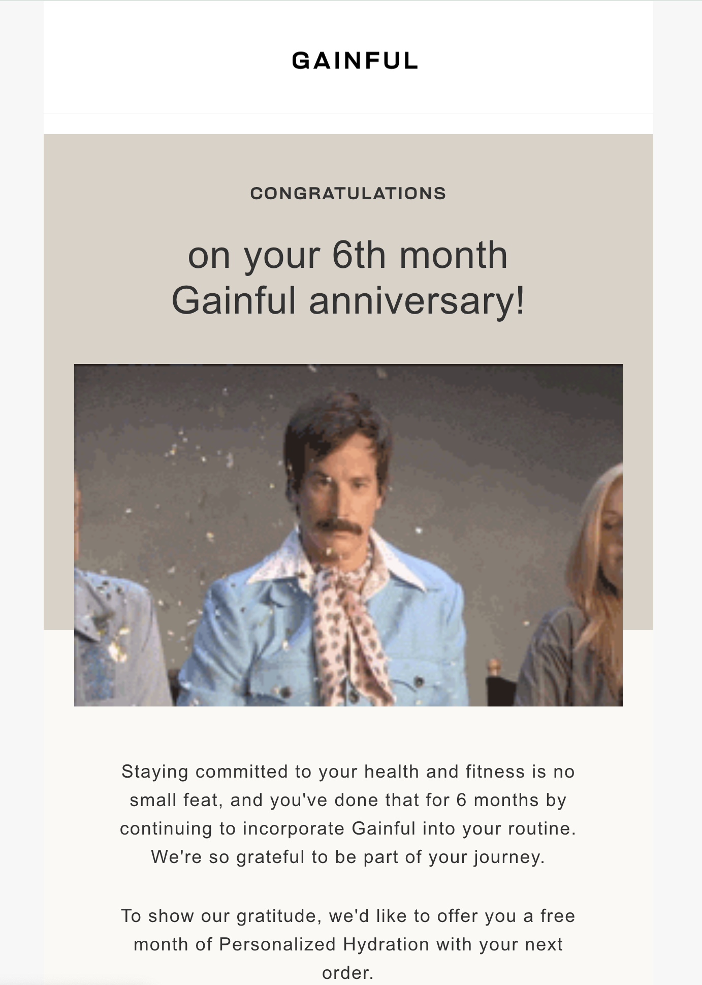 LCS email design