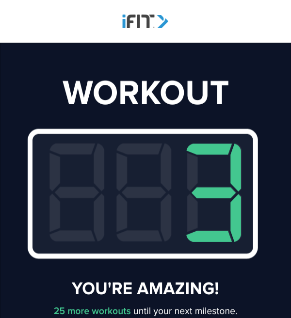iFit email design